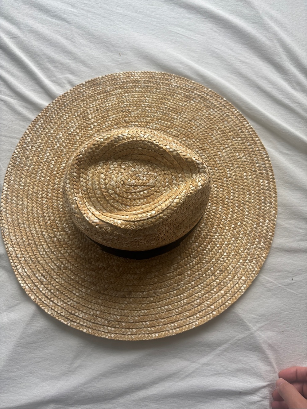 Lack Of Color Boater Regular Brim Natural Wheat Straw Hat size M - Picture 7 of 12